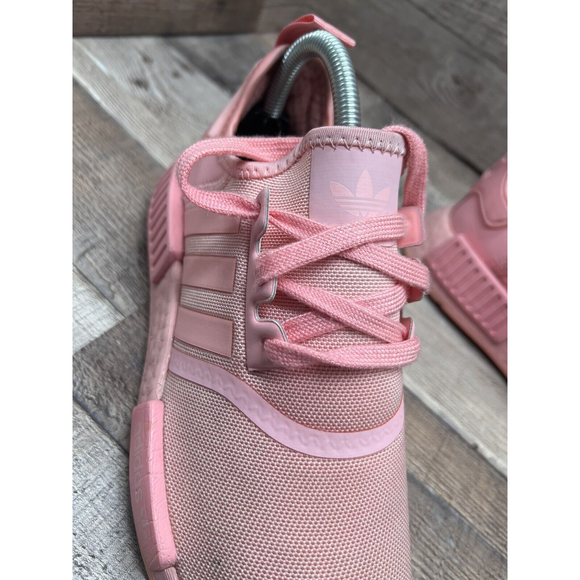 Adidas Nmd R1 FW4708 Pink Color Women Size 5 Preowned - Picture 10 of 12